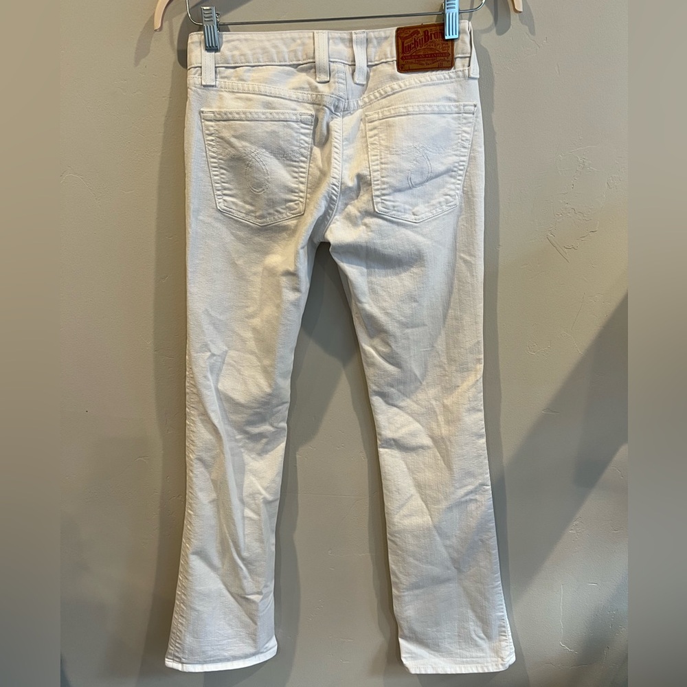 Lucky Brand white jeans